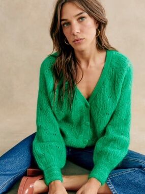 La Maille Sezane Joia Cardigan NWT